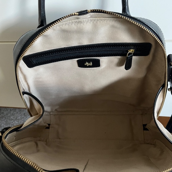 Radley London like new condition real leather black crossbody or shoulder bag - Picture 11 of 11